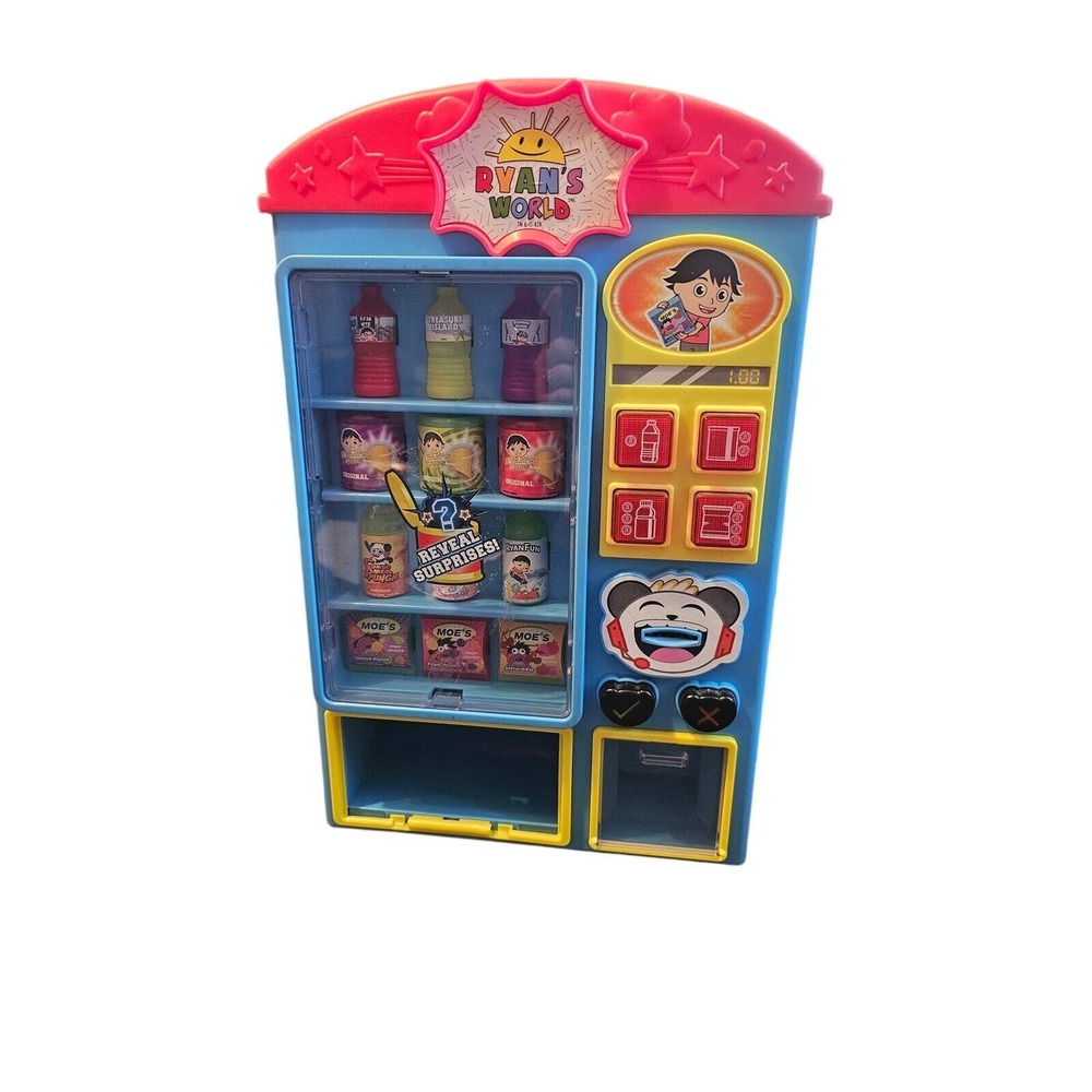 Ryan's World Toy Vending Machine Surprise Kids 2020 Works No Pieces‎